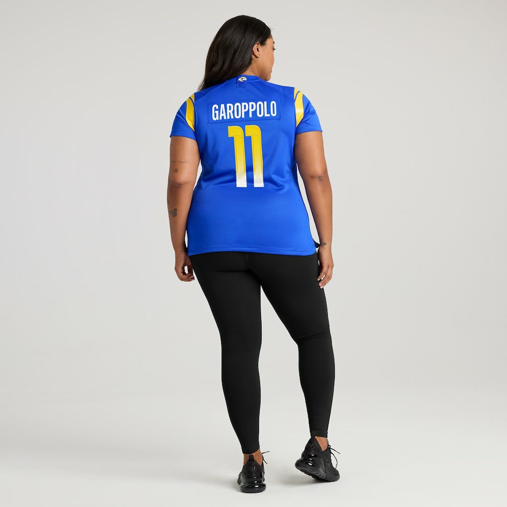 Jimmy Garoppolo Los Angeles Rams Women's Team Game Jersey - Royal