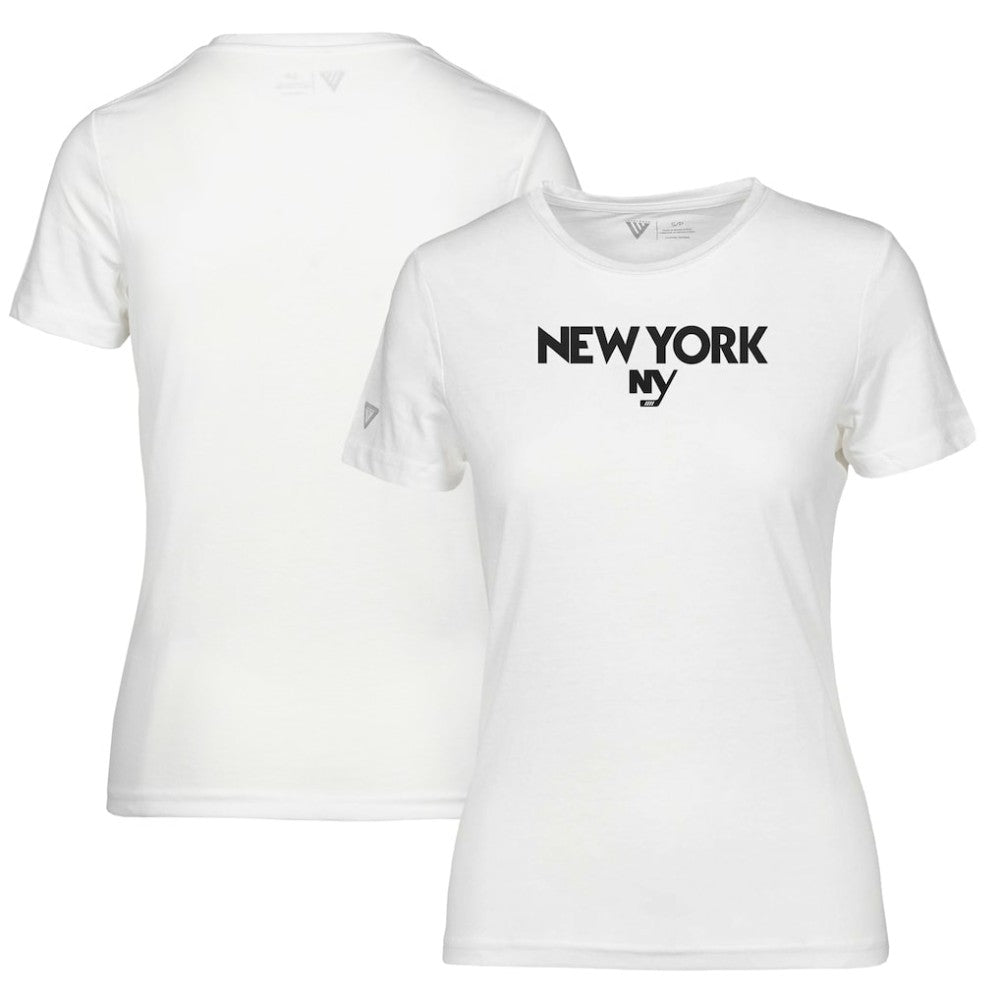 New York Islanders Levelwear Women's Maddox City Capsule T-Shirt White
