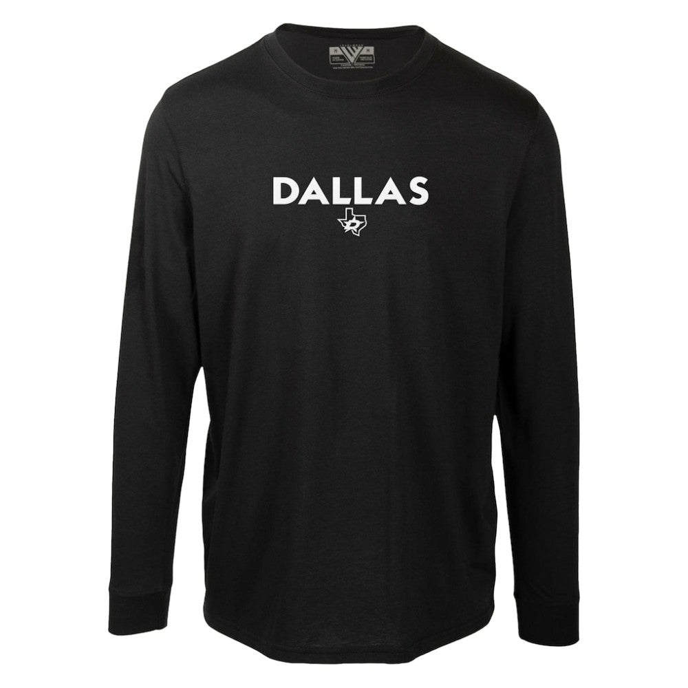 Dallas Stars Levelwear Oscar City Capsule Long Sleeve T-Shirt Black
