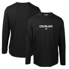 Colorado Avalanche Levelwear Oscar City Capsule Long Sleeve T-Shirt Black