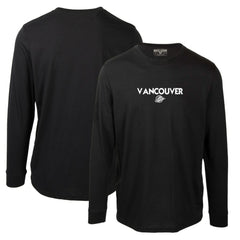 Vancouver Canucks Levelwear Oscar City Capsule Long Sleeve T-Shirt Black