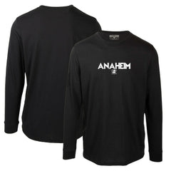 Anaheim Ducks Levelwear Oscar City Capsule Long Sleeve T-Shirt Black