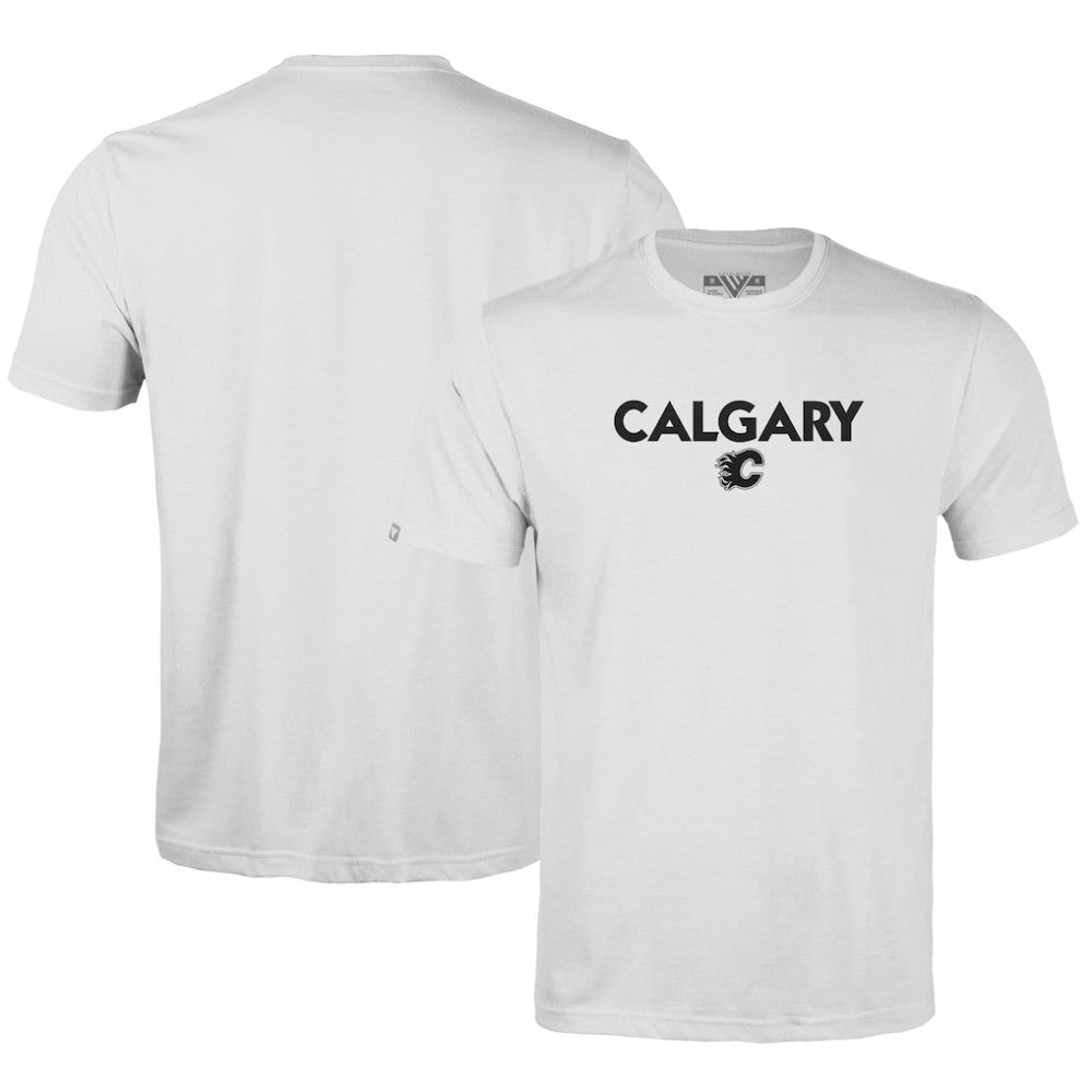 Calgary Flames Levelwear Richmond City Capsule T-Shirt White