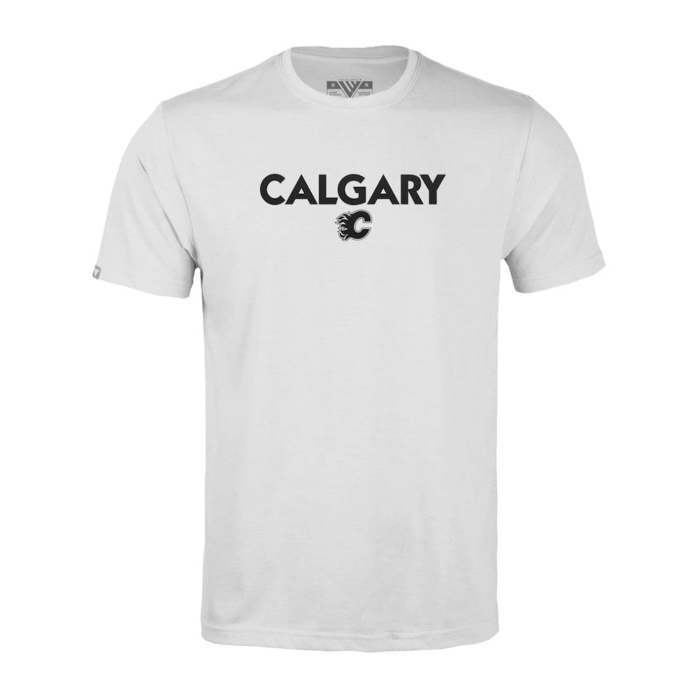 Calgary Flames Levelwear Richmond City Capsule T-Shirt White
