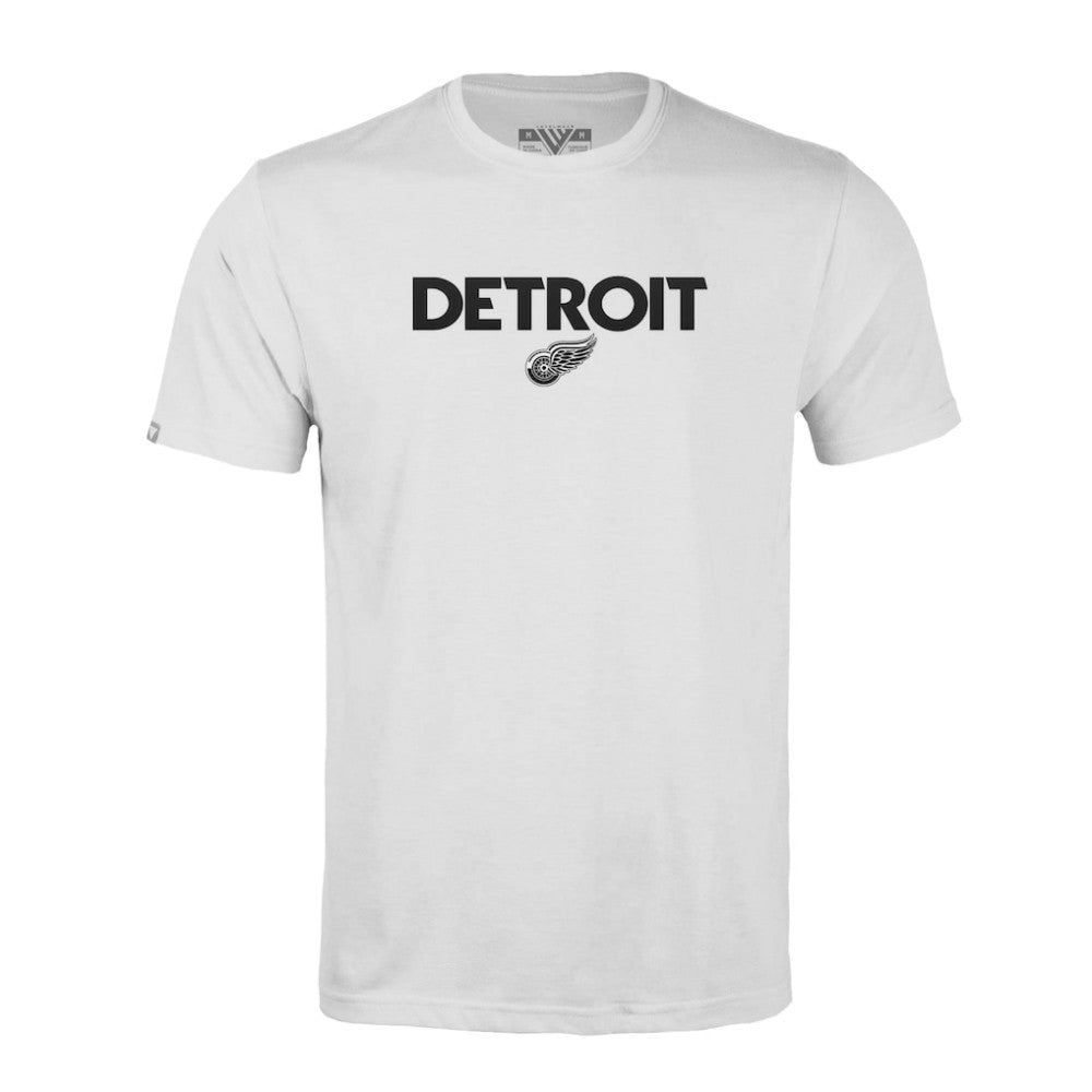 Detroit Red Wings Levelwear Richmond City Capsule T-Shirt White