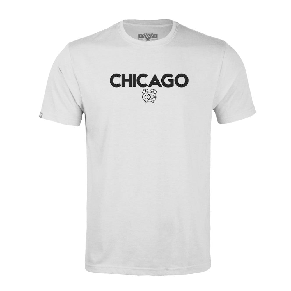 Chicago Blackhawks Levelwear Richmond City Capsule T-Shirt White