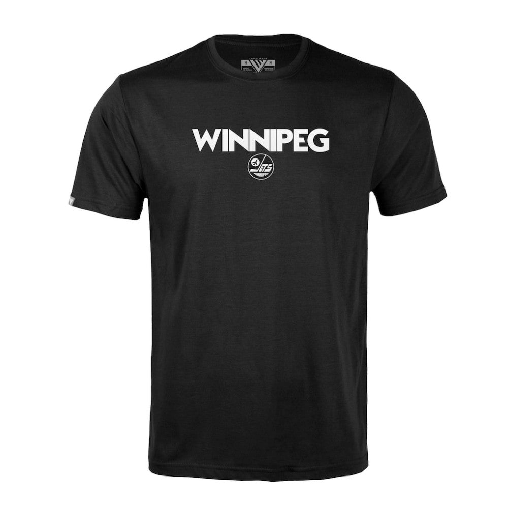 Winnipeg Jets Levelwear Richmond City Capsule T-Shirt Black