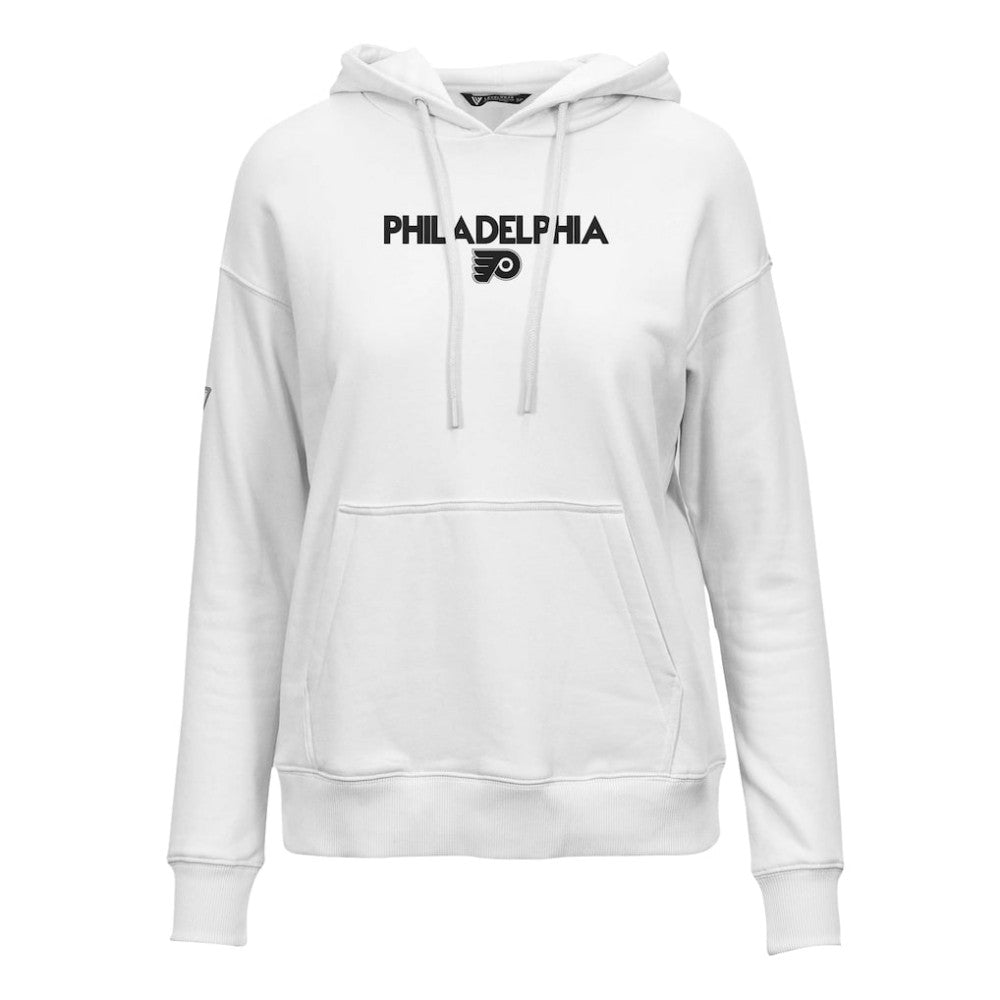 Philadelphia Flyers Levelwear Women's Adorn City Capsule Pullover Hoodie White