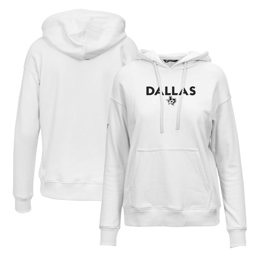 Dallas Stars Levelwear Women's Adorn City Capsule Pullover Hoodie White
