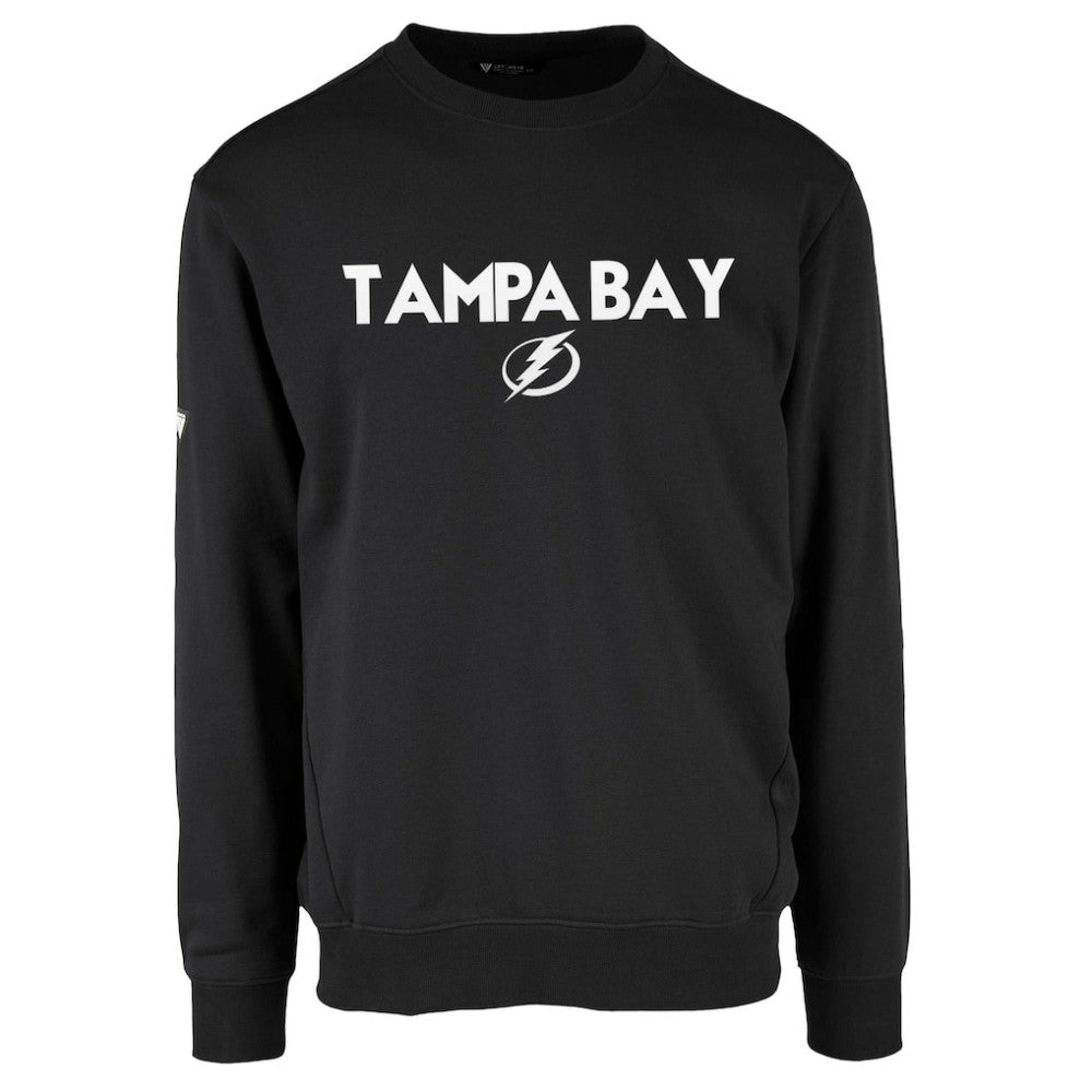 Tampa Bay Lightning Levelwear Zane City Capsule Pullover Sweatshirt Black