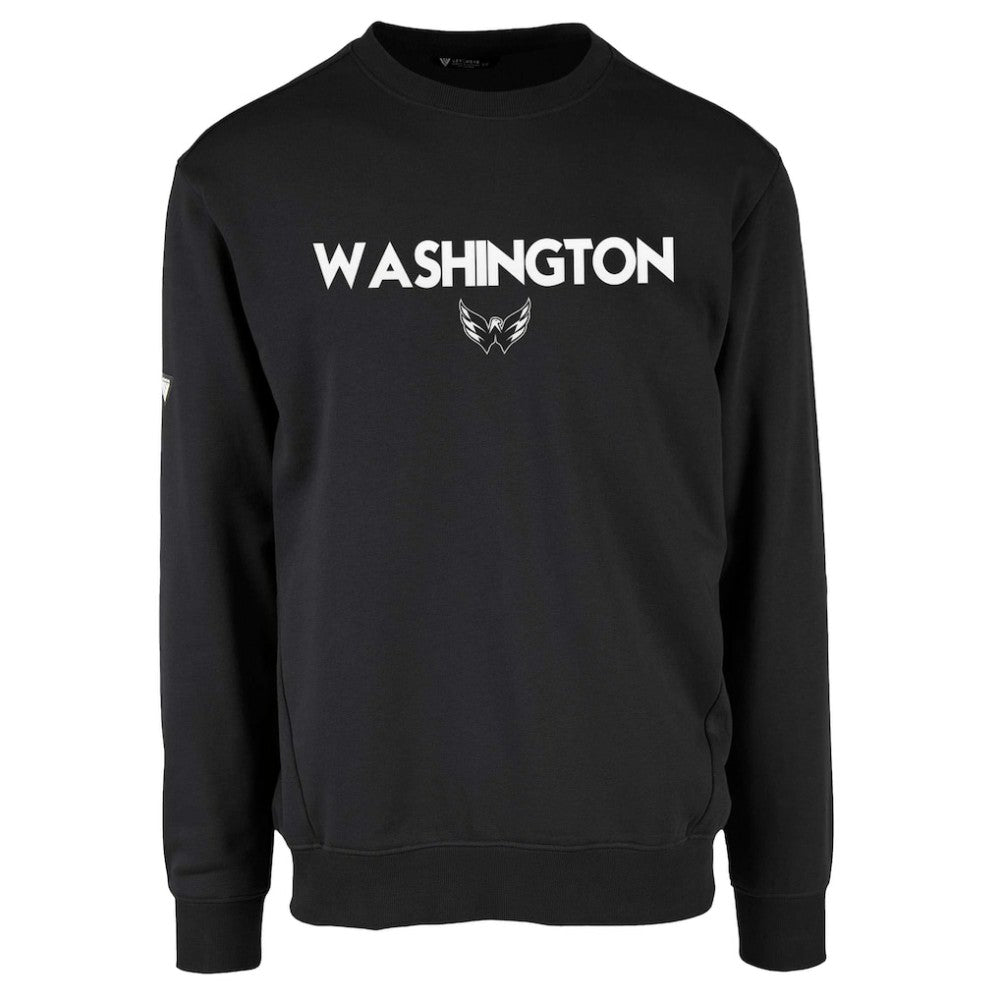 Washington Capitals Levelwear Zane City Capsule Pullover Sweatshirt Black