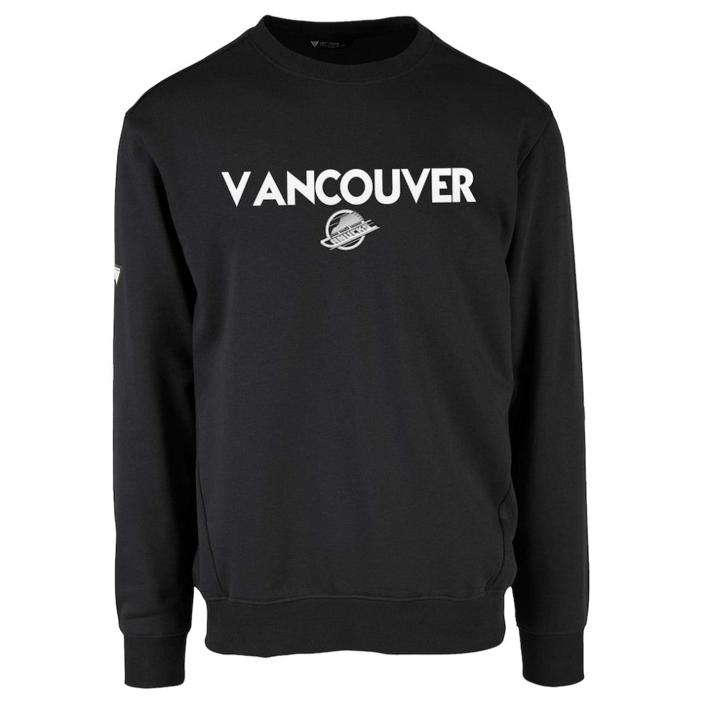 Vancouver Canucks Levelwear Zane City Capsule Pullover Sweatshirt Black