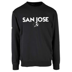 San Jose Sharks Levelwear Zane City Capsule Pullover Sweatshirt Black