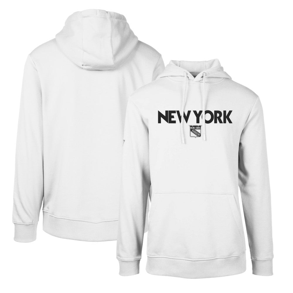 New York Rangers Levelwear Podium City Capsule Pullover Hoodie White