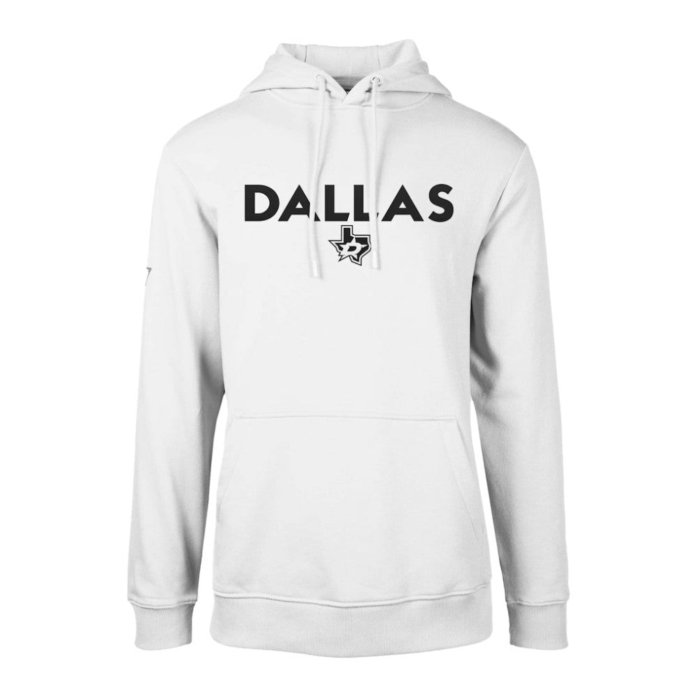 Dallas Stars Levelwear Podium City Capsule Pullover Hoodie White