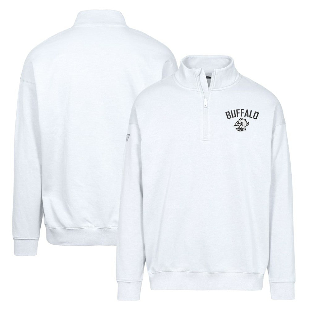 Buffalo Sabres Levelwear Murray City Capsule Quarter-Zip Sweatshirt White