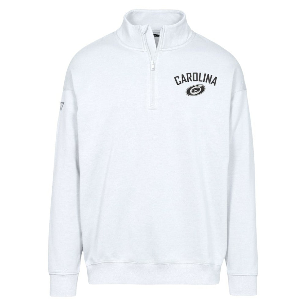 Carolina Hurricanes Levelwear Murray City Capsule Quarter-Zip Sweatshirt White