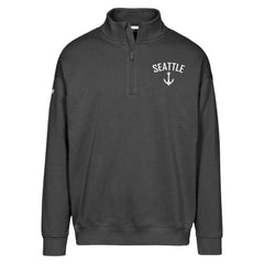 Seattle Kraken Levelwear Murray City Capsule Quarter-Zip Sweatshirt Black