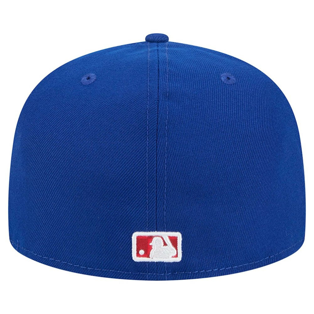 Chicago Cubs Checkered Undervisor 59FIFTY Fitted Hat Royal | New Era