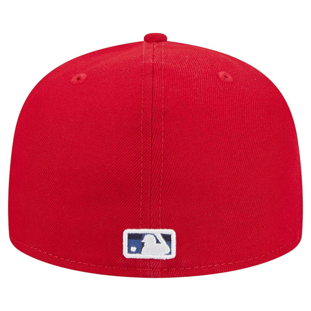St. Louis Cardinals Checkered Undervisor 59FIFTY Fitted Hat Red | New Era