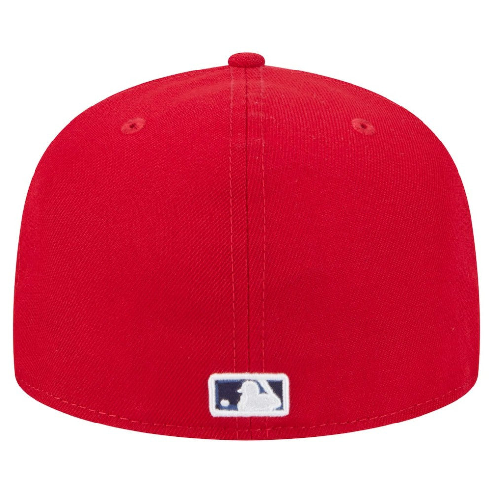 Philadelphia Phillies Checkered Undervisor 59FIFTY Fitted Hat Red | New Era