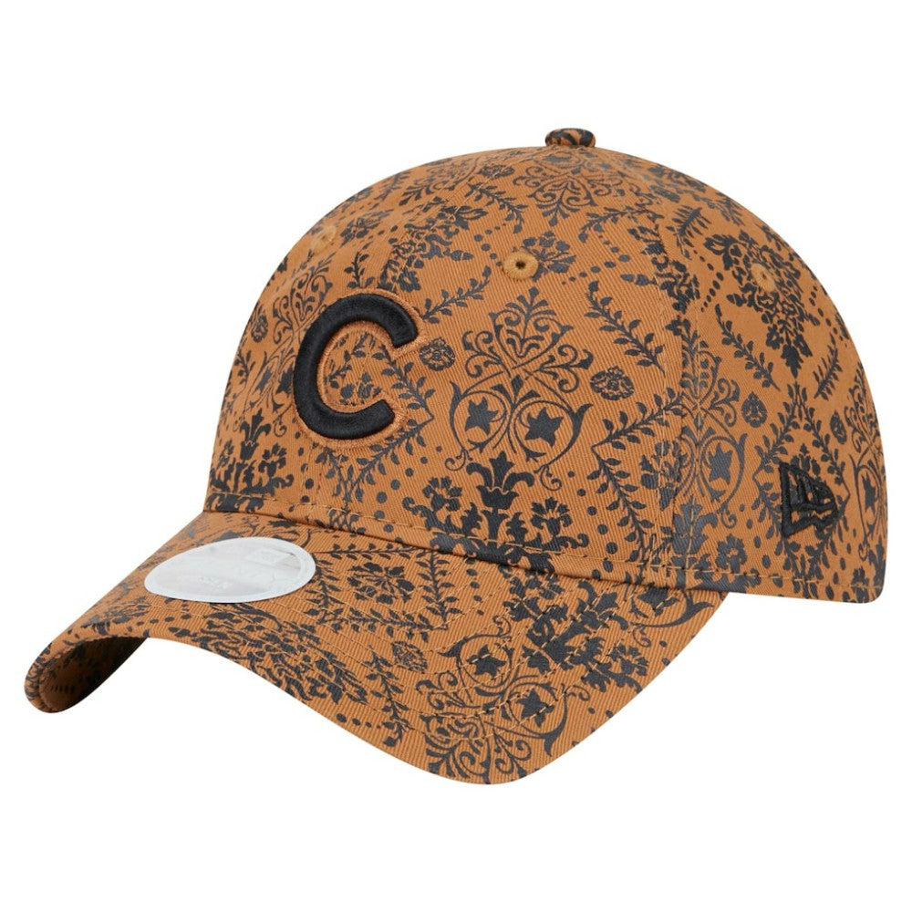 Chicago Cubs Women's Vintage Deco 9TWENTY Adjustable Hat Brown | New Era