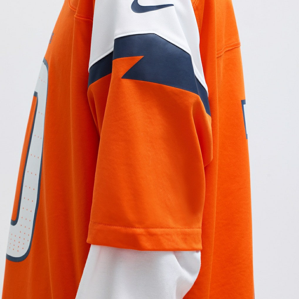Bo Nix Denver Broncos Player Game Jersey - Orange