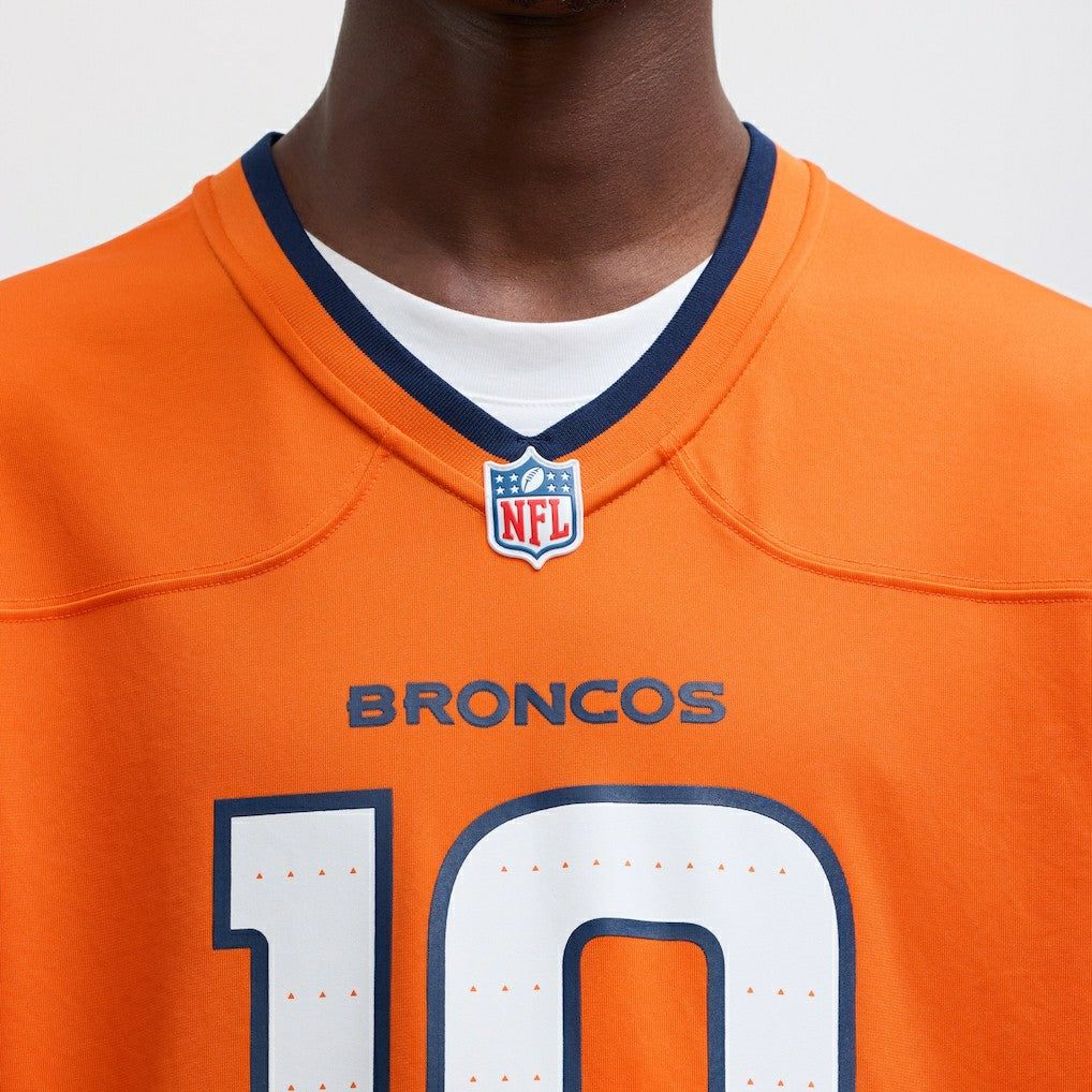 Bo Nix Denver Broncos Player Game Jersey - Orange