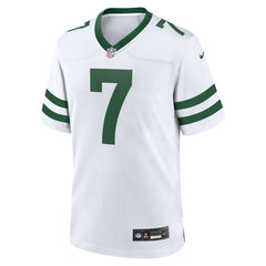 Justin Fields New York Jets Game Jersey - Legacy White