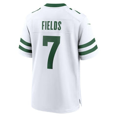 Justin Fields New York Jets Game Jersey - Legacy White