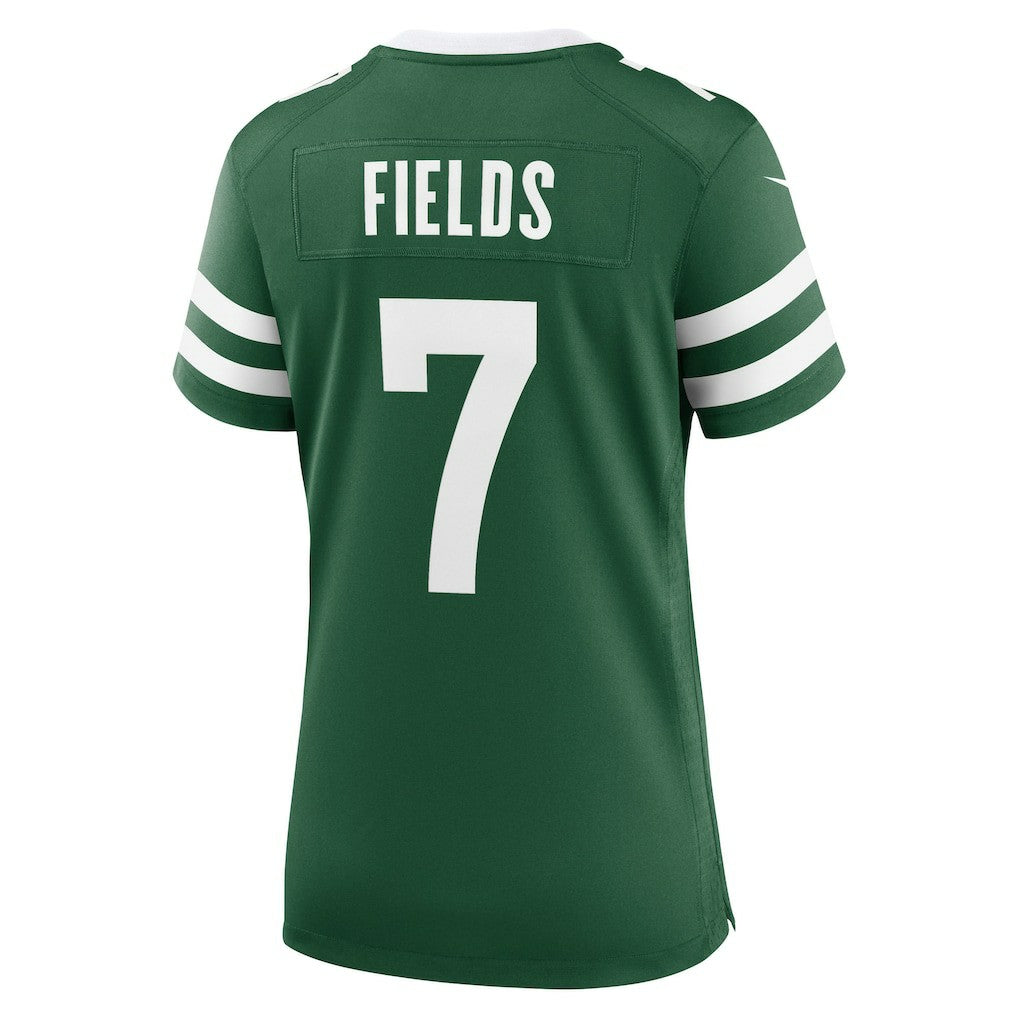 Justin Fields New York Jets Women's Game Jersey - Legacy Green