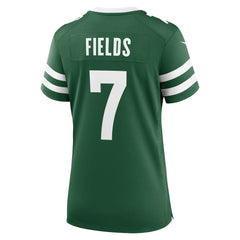 Justin Fields New York Jets Women's Game Jersey - Legacy Green