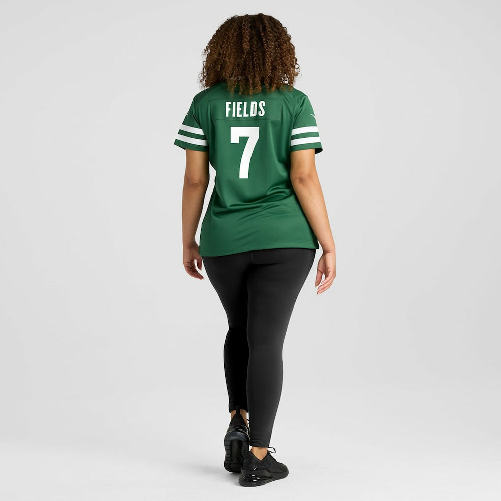 Justin Fields New York Jets Women's Game Jersey - Legacy Green