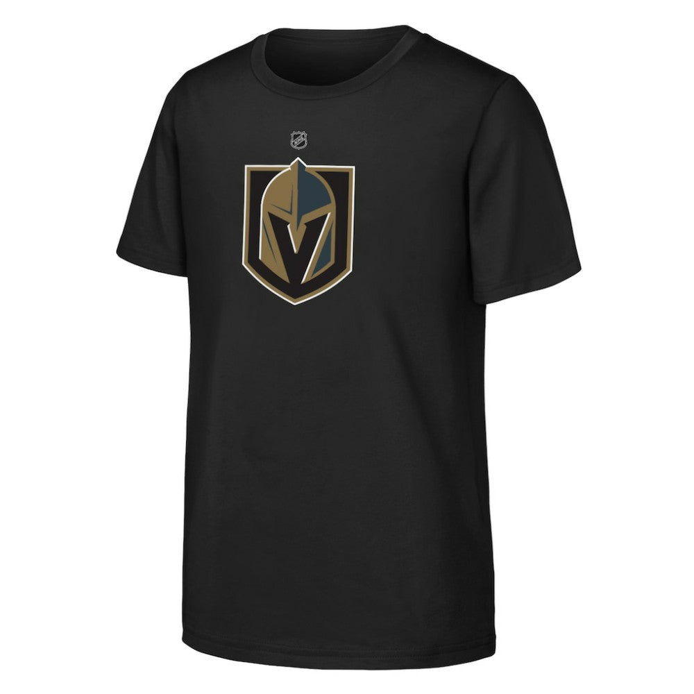 Vegas Golden Knights Youth Primary Logo T-Shirt Black