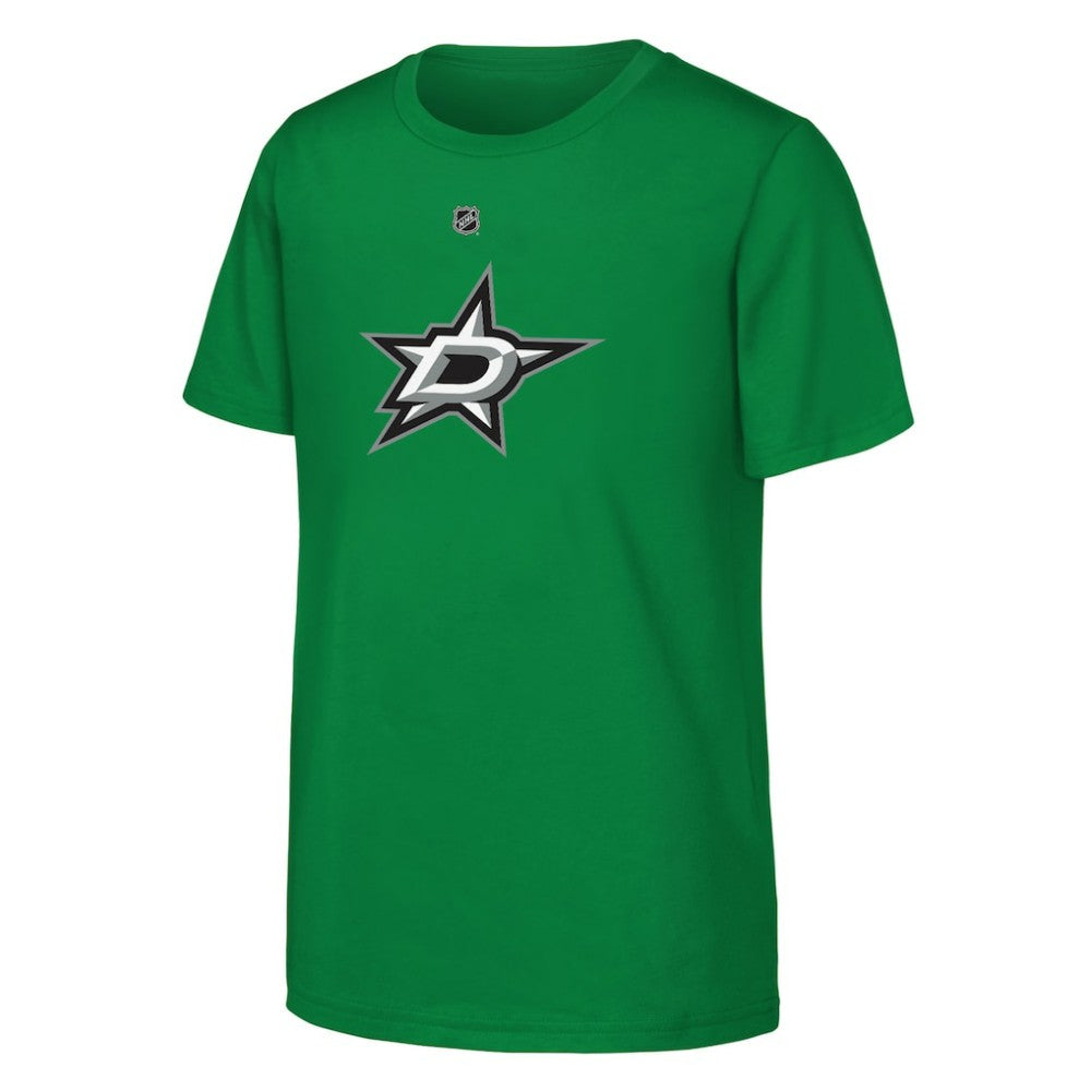 Dallas Stars Youth Primary Logo T-Shirt Kelly Green