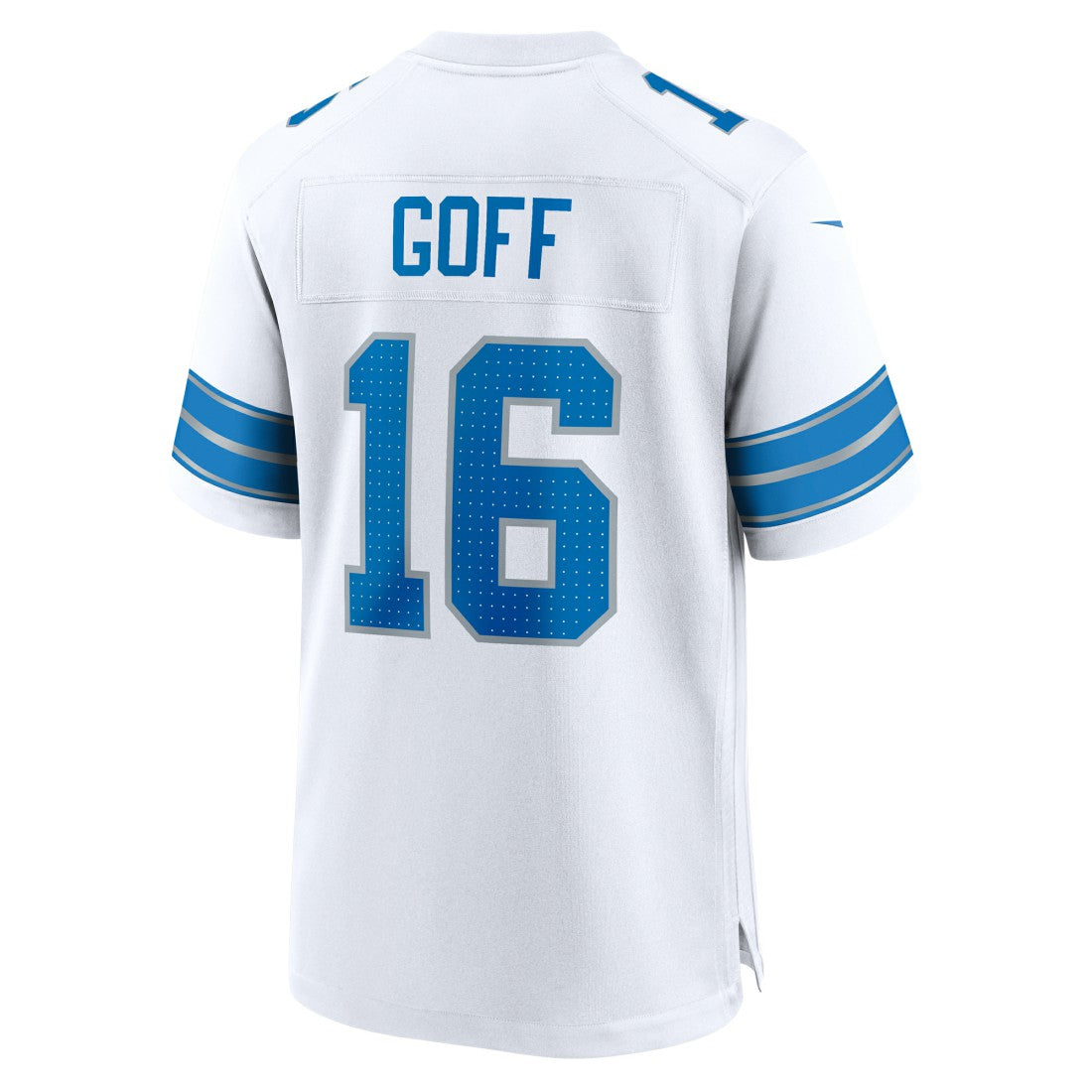 Jared Goff Detroit Lions Game Jersey - White