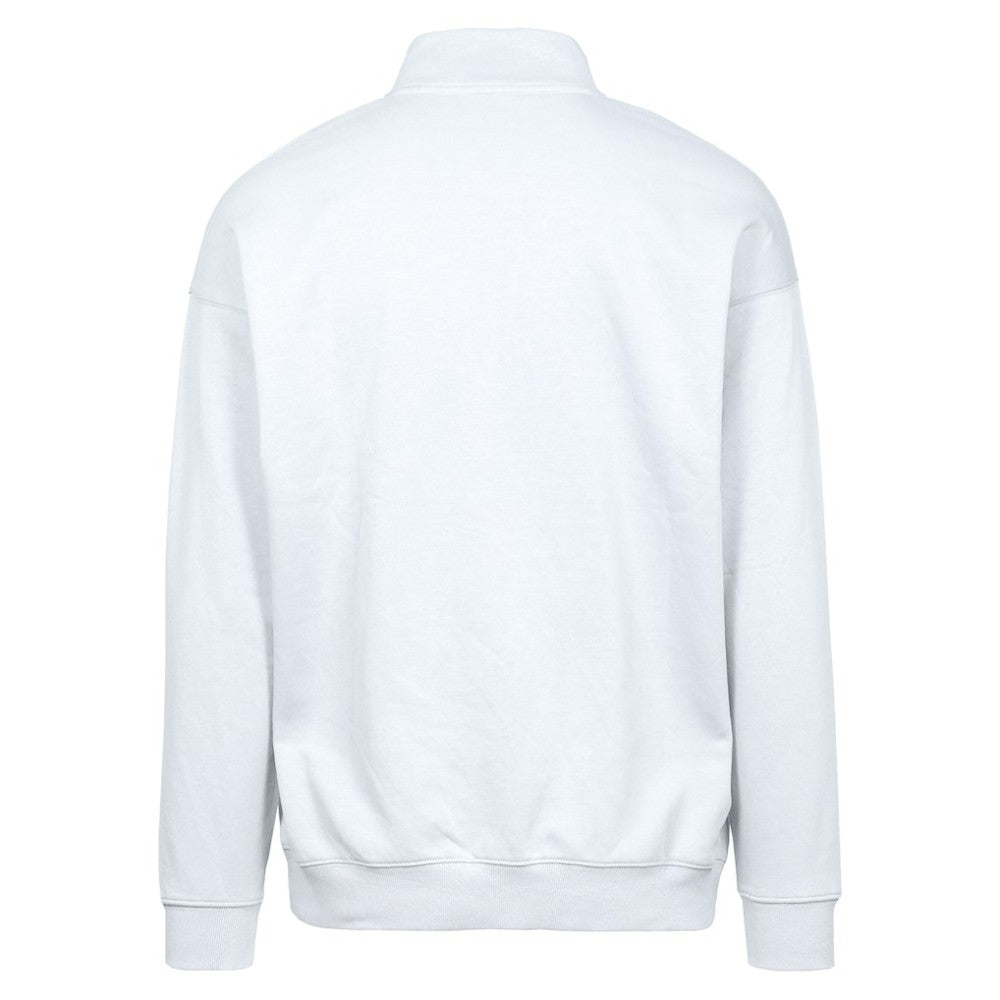 Atlanta Braves Levelwear Murray Core Logo Quarter-Zip Pullover Top White