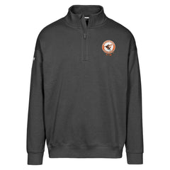 Baltimore Orioles Levelwear Murray Core Logo Quarter-Zip Pullover Top Black