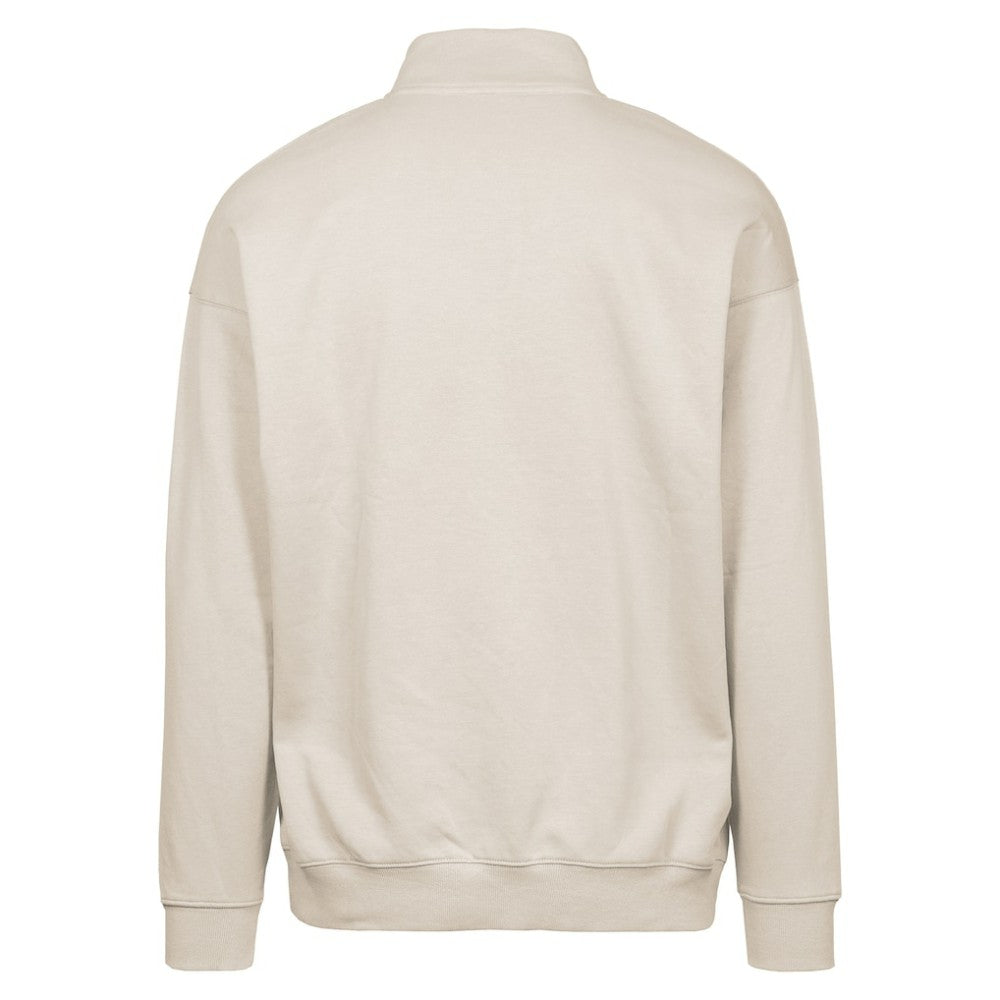 Chicago Cubs Levelwear Murray Core Logo Quarter-Zip Pullover Top Khaki