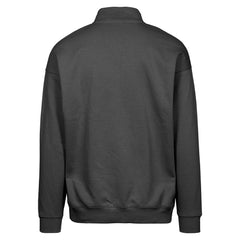 Cincinnati Reds Levelwear Murray Core Logo Quarter-Zip Pullover Top Black