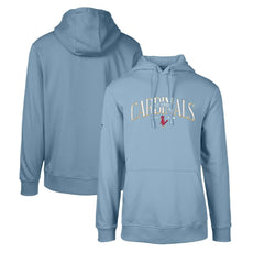 St. Louis Cardinals Levelwear Cooperstown Collection Podium Retro Spellout Pullover Hoodie Light Blue