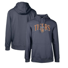 Detroit Tigers Levelwear Cooperstown Collection Podium Retro Spellout Pullover Hoodie Navy