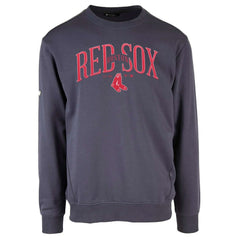 Boston Red Sox Levelwear Zane Cooperstown Collection Retro Spellout Pullover Sweatshirt Navy