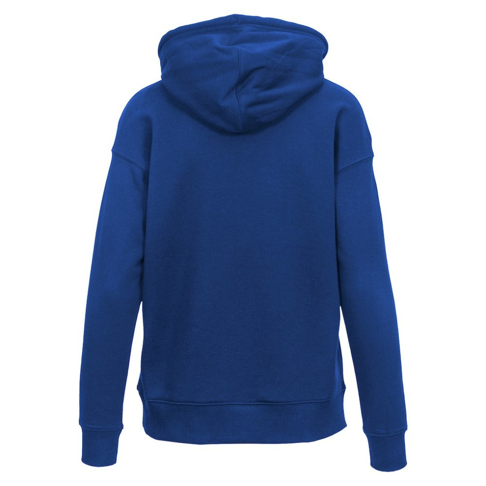 Atlanta Braves Levelwear Women's Adorn Cooperstown Collection Retro Spellout Pullover Hoodie Royal