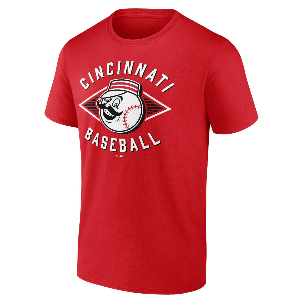 Cincinnati Reds  Classic Diamond T-Shirt - Red
