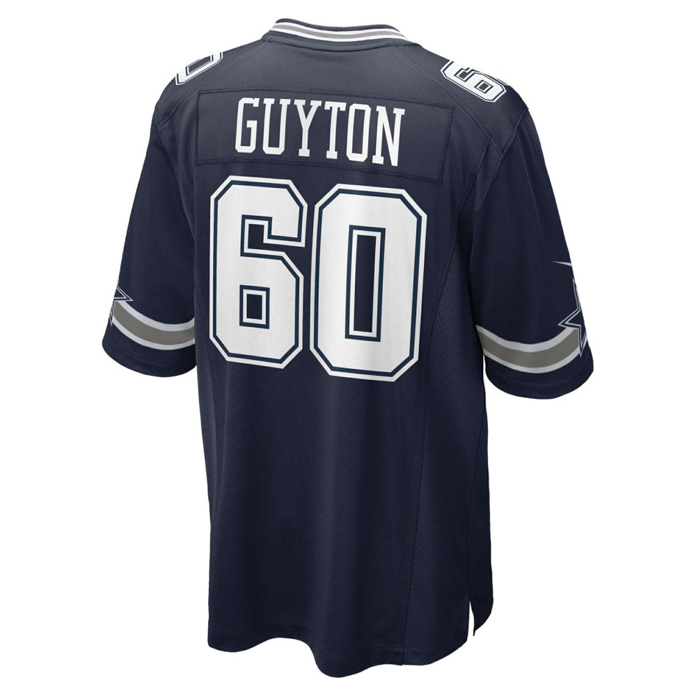 Tyler Guyton Dallas Cowboys Player Game Jersey - Navy