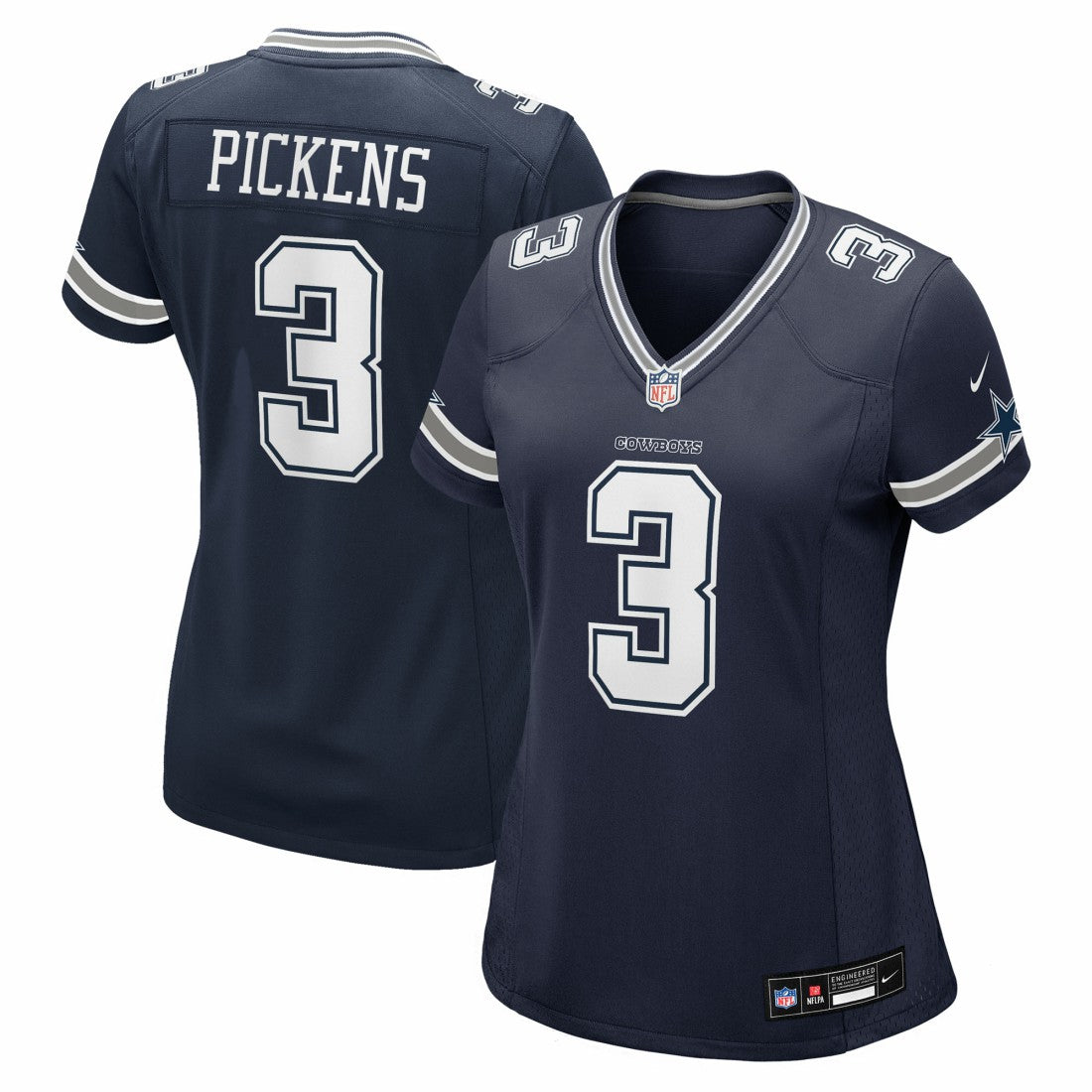 George Pickens Dallas Cowboys Women's Game Jersey - Navy