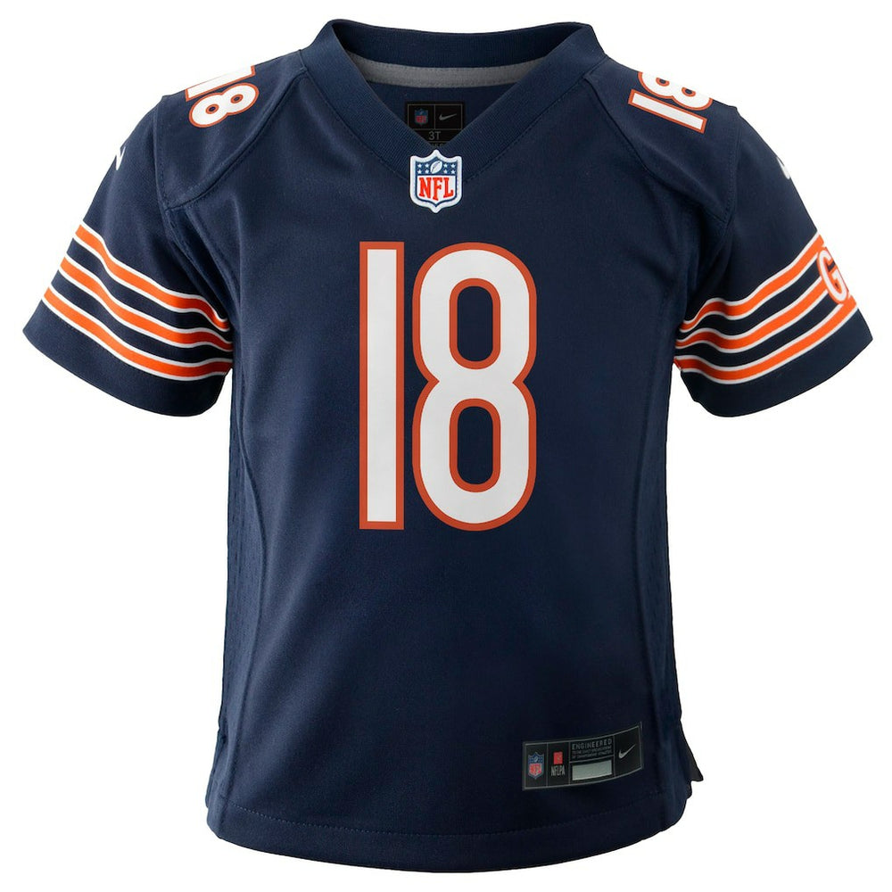 Caleb Williams Chicago Bears Youth Game Jersey - Navy