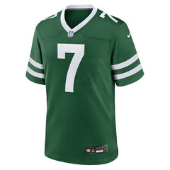 Justin Fields New York Jets Youth Game Jersey - Green