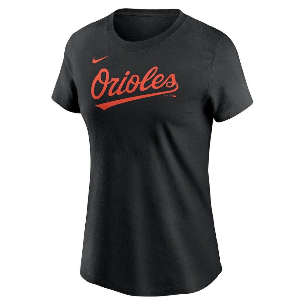 Jackson Holliday Baltimore Orioles Women's Cooperstown Collection Fuse Name & Number T-Shirt Black | Nike